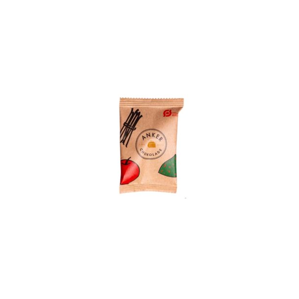 Anker Chokolade Flowpack - Danske bler / brunet smr / hvid chokolade 9g