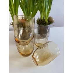 Anna Von Lipa Bamboo Tumbler glas Light Amber