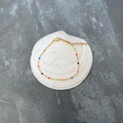 Manar's Krea armbnd med multiperler