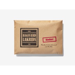 Bagsvrd Lakrids - Hindbr 160g