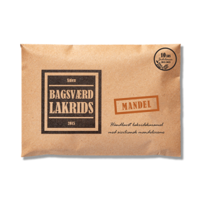 Bagsvrd Lakrids, Mandel - 160g