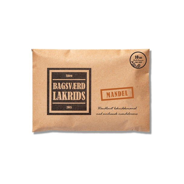 Bagsvrd Lakrids, Mandel - 160g