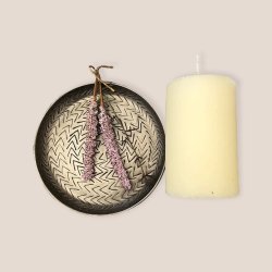 Vrtindegave Bakke fra House Doctor med bloklys