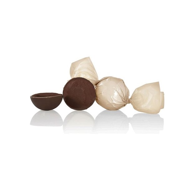 Cocoture -cremefarvet chokoladekugle - mrk chokolade 70% med honning - 1 stk