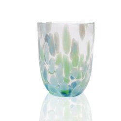 Anna von Lipa Big Confetti tumbler glas - Pacific