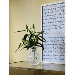 Anna Von Lipa - Blonde krystal vase