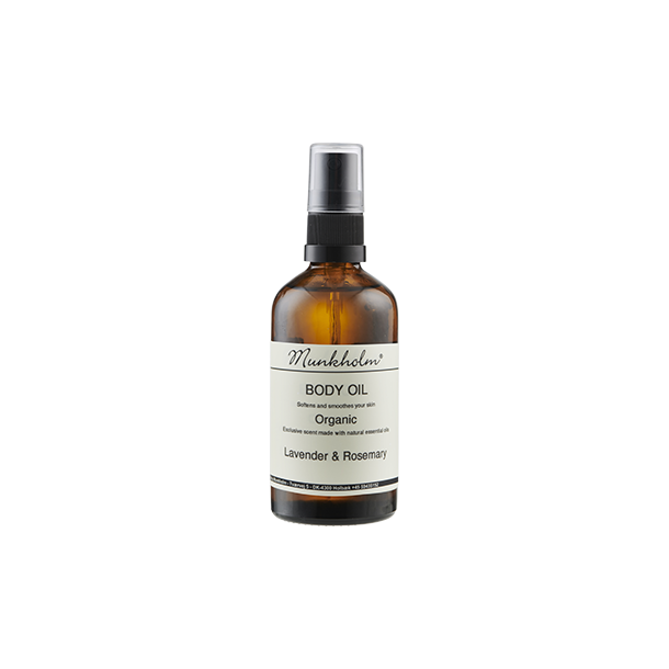 Munkholm Bodyoil Lavender &amp; Rosemary 100 ml.