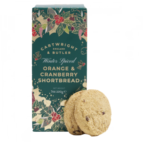 Cartwright & Butler Orange & Cranberry Shortbread 200g 