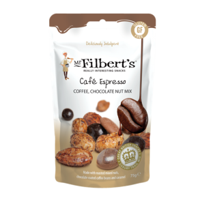 Filberts Caf� Espresso Chocolate & Coffee Nut Mix 75g