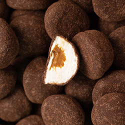 The Mallows - Caramel Filled, Double Caramel Choc, flowpack