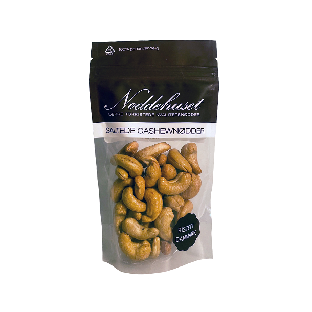 Nddehuset Trristede Saltede Cashewndder - 85g