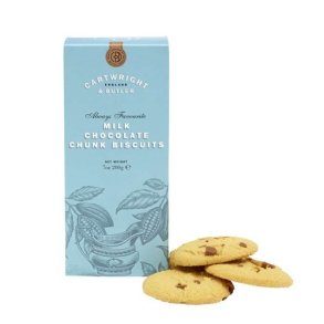 Cartwright & Butler Milk Chocolate Chunk Biscuits in Carton 200 g