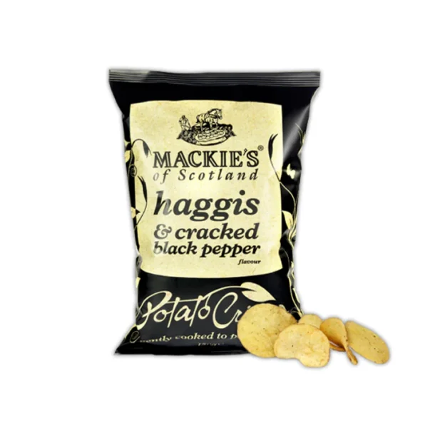 Mackies Haggis &amp; cracked black pepper