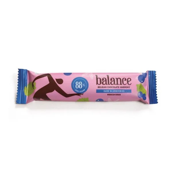 Balance, Mrk chokoladebar med blbr, uden tilsat sukker