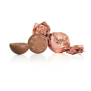 Cocoture - Kobber fyldt  chokoladekugle - fldechokolade med rom og Lime- 1 stk - 13g