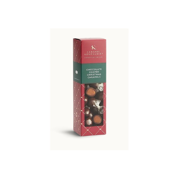 Karamel Kompagniet, Julekarameller med m�rk chokoladeovertr�k - 109g