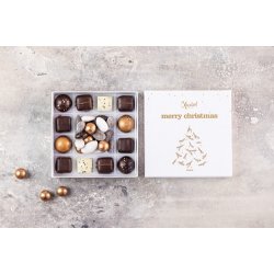 L�kker julefork�lelse med lakrids, karamel og chokolade
