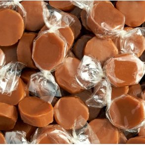 Karamel Kompagniet - Klassisk julekaramel - 1 stk., ca 3g. 