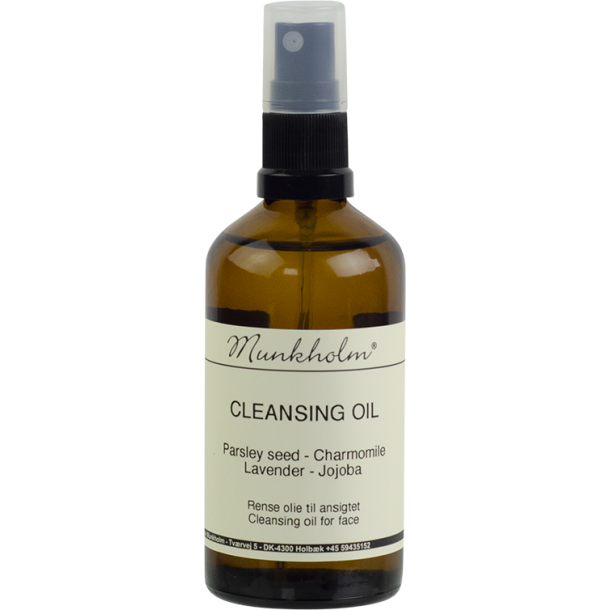 Munkholm Cleansing oil - glasflaske med pumpe