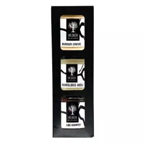 Hr. Skov Deluxe Burger Kit  smagfuld forklelse til burgeraftenen, 410g. 