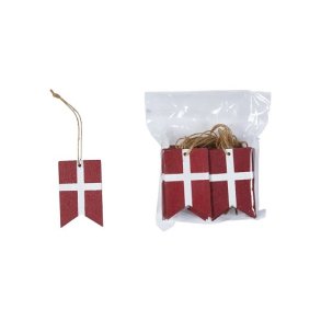 Speedtsberg - flag med jute snor 4 x 6cm pose