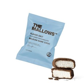 The Mallows -FLAKED SALT � SKUMFIDUSER MED M�RK CHOKOLADE & SALT 5g. 