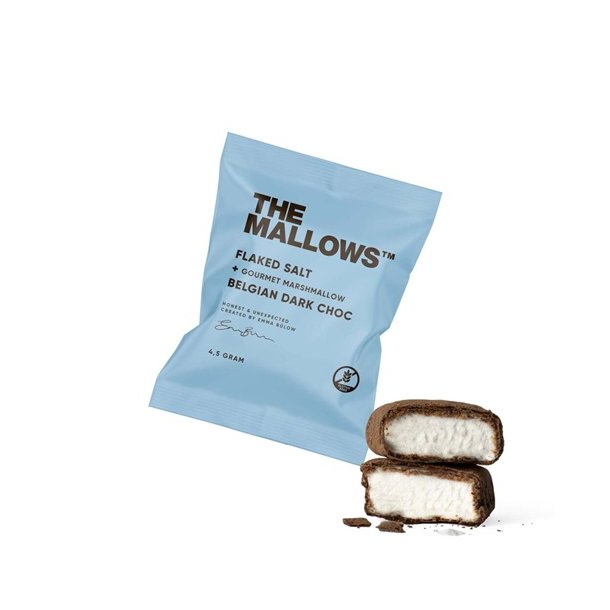 The Mallows -FLAKED SALT � SKUMFIDUSER MED M�RK CHOKOLADE &amp; SALT 5g. 