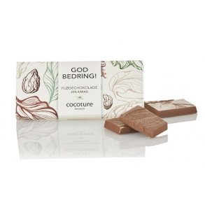 Cocoture - block flde chokolade 35% - GOD BEDRING, 55-60 g