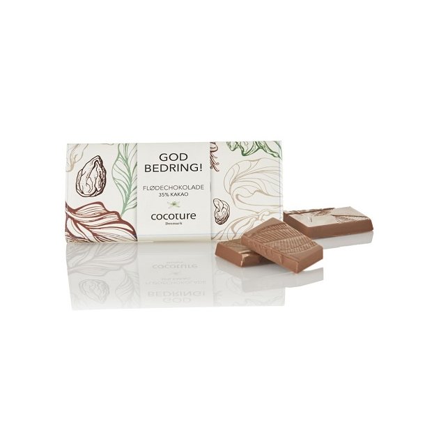 Cocoture - Flodechokolade 35% - GOD BEDRING