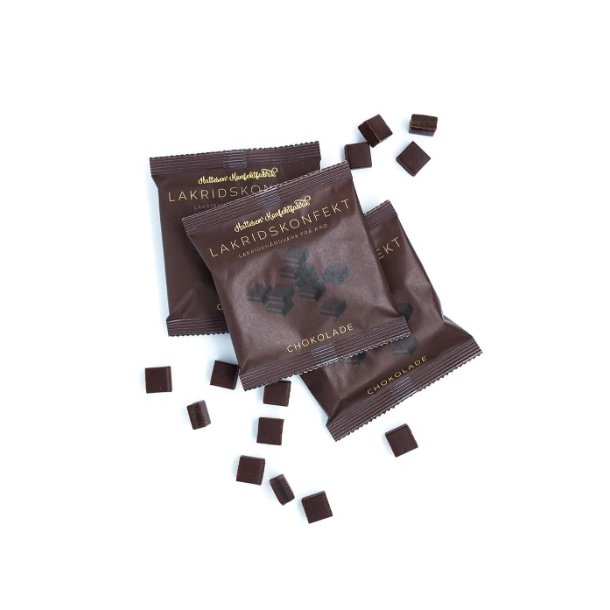 Hattesens Konfektfabrik - Flowpack - chokolade - 32g