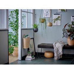 Bloomingville - Fryd Plaid, tppe, Grn, Genanvendt Bomuld