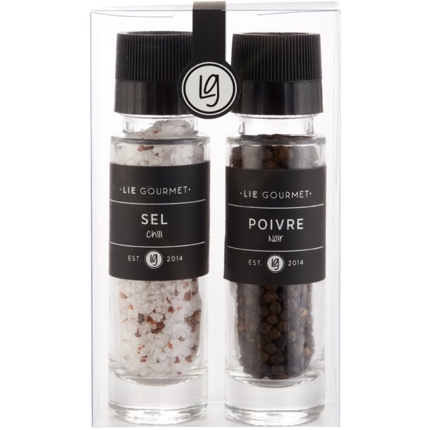 Lie Gourmet Gaveske m. salt/chili og peber