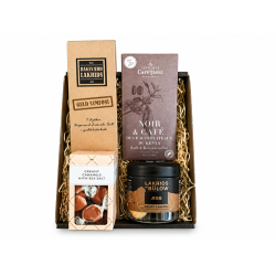 Gave�ske med chokolade, lakrids og karamel