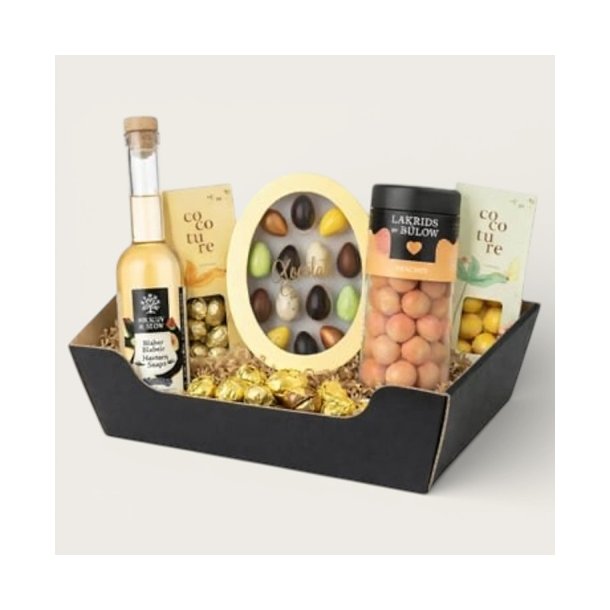 Gavekurv med snaps og p�skel�kkerier