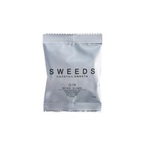 Sweeds vingummi - SWEEDS FLOWPACK - GIN 15g 
