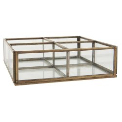 Ib Laursen Glasboks med 4 rum