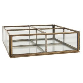 Ib Laursen Glasboks med 4 rum