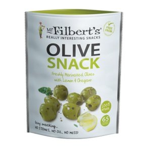 Filbert Green olives with lemon & oregano 50g