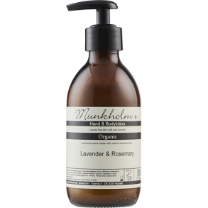 Munkholm Organic Hand & bodylotion, Lavendel & Rosemary 250ml