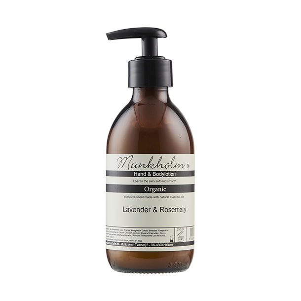 Munkholm Organic Hand &amp; bodylotion, Lavendel &amp; Rosemary 250ml