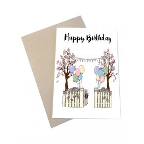 Mouse & Pen A6 - Happy Birthday