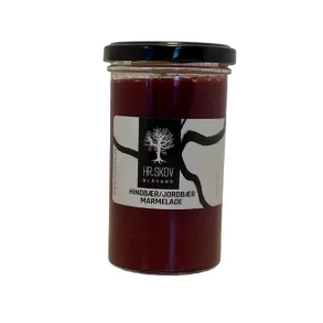 Hr. Skov - Hindb�r og Jordb�r marmelade - 290g