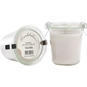 Munkholm hndlavet duftlys med vanilje
