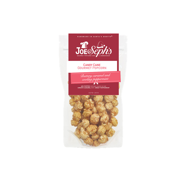 Joe &amp; Sephs Jul Candy Cane 70g