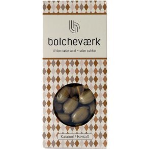 BOLCHEV�RK - Fl�dekaramel & Havsalt � Sukkerfri bolcher 100g. 