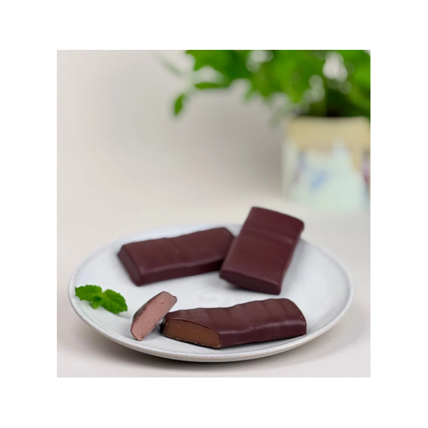 Karamel Kompagniet -  Chokoladeovertrukken Pebermyntekaramel Bar - Limited edition 50g 
