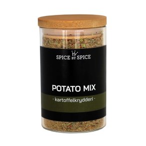 Spice By Spice - kartoffel krydderi - Glas med bambuslg