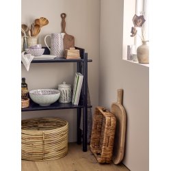 Bloomingville Bea Krukke m/Lg, Natur, Stentj 20,5 cm