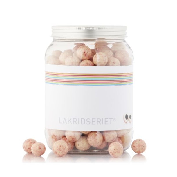 Lakridseriet - Stockholm, 1 kg lakrids m. hvid chokolade og br overtrk