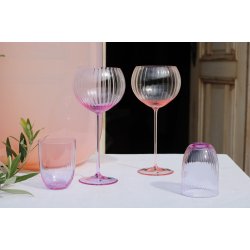Anna von Lipa Lyon rdvinsglas, Rosa, 1 stk. 